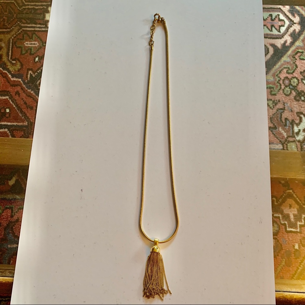 Tassle necklace